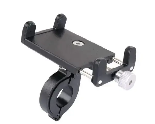 Univerzálny držiak na mobil na bicykel 4–8" – čierny